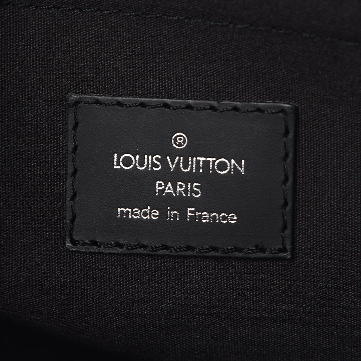Louis Vuitton Epi Segur MM Black 6 of 11