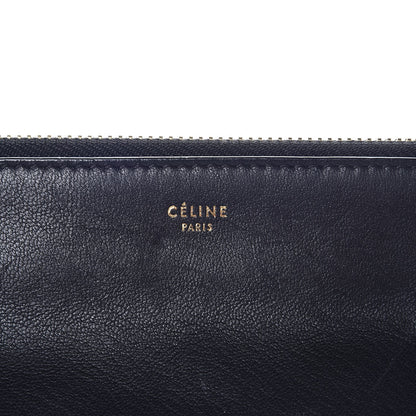 Celine Lambskin Small Trio Crossbody Bag Black 9 of 11