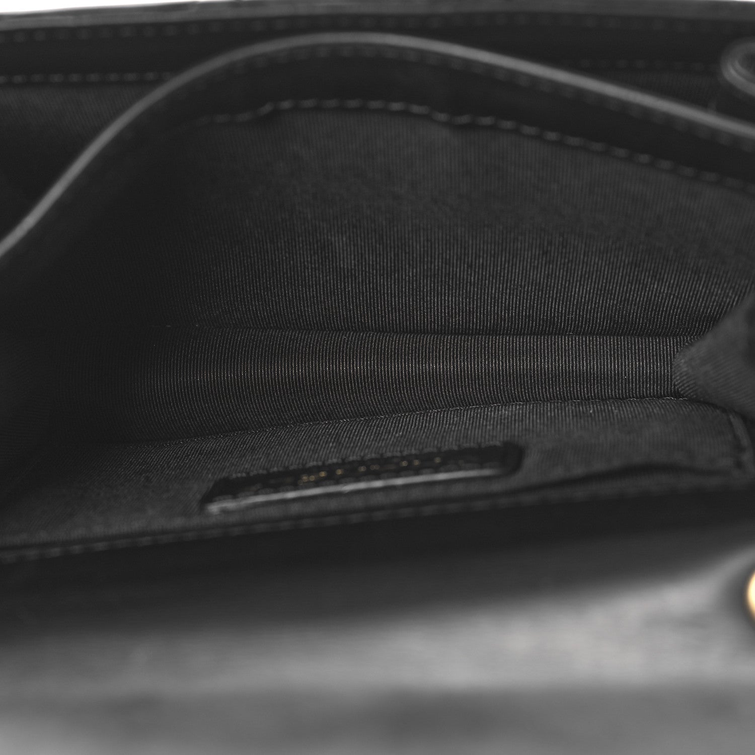 Chanel Lambskin Quilted CC Chain Flap Black 5 of 11