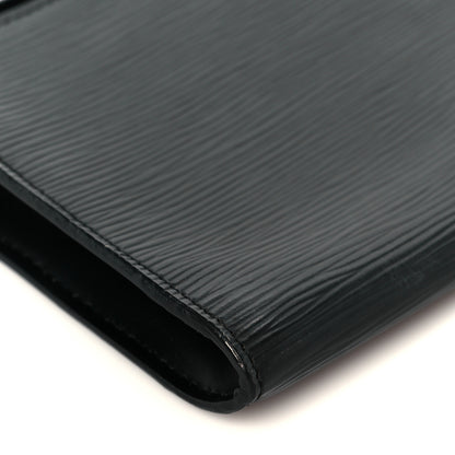 Louis Vuitton Epi Pochette Accessories 24 Black 9 of 10