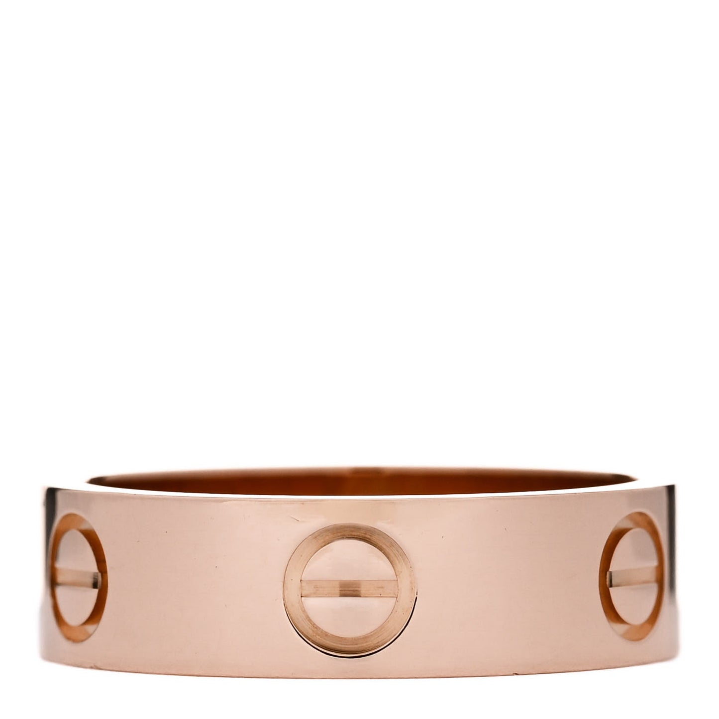 18K Pink Gold 5.5mm LOVE Ring 55 7.25
