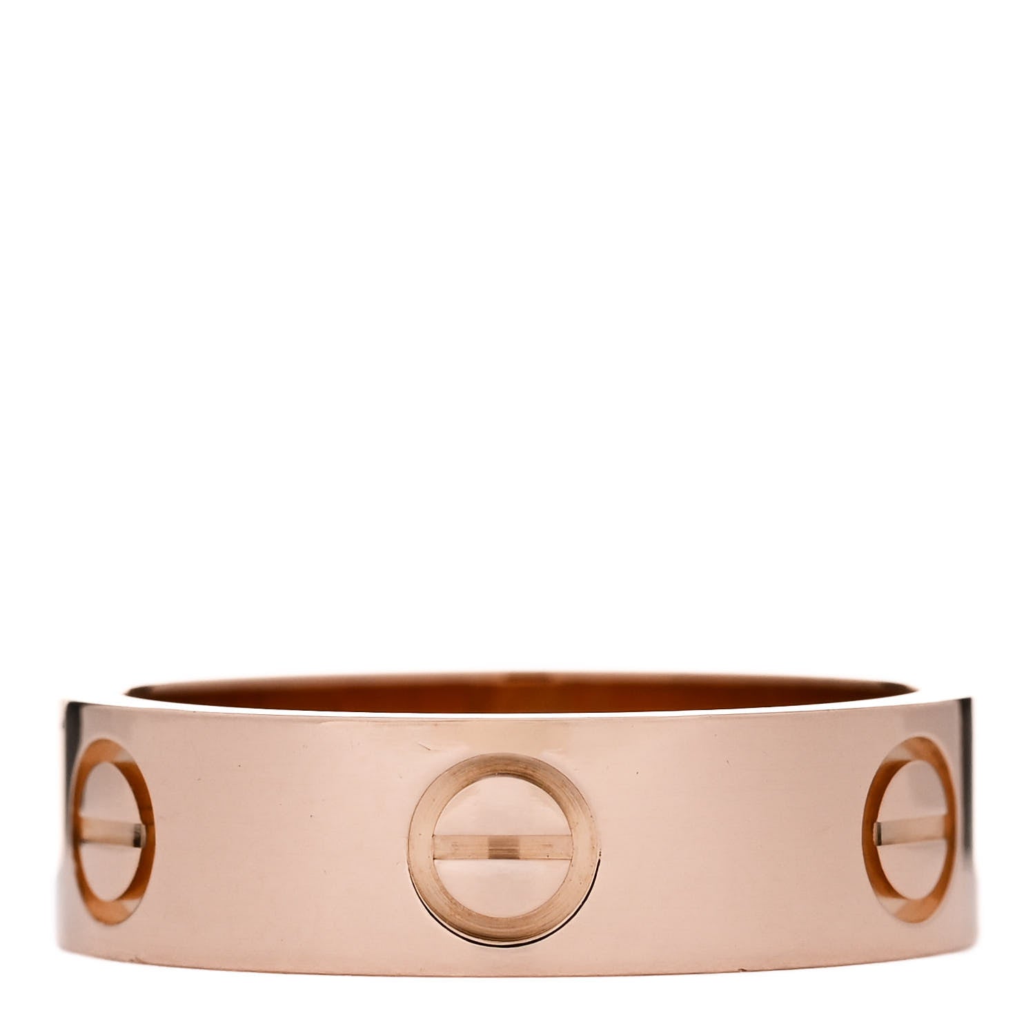 Cartier 18K Pink Gold 5.5mm LOVE Ring 55 7.25 3 of 6