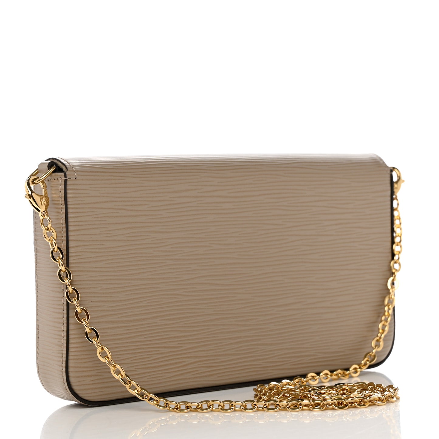 Epi Felicie Pochette Chain Wallet Galet