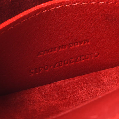 Saint Laurent Calfskin Baby Monogram Cabas Red 13 of 13