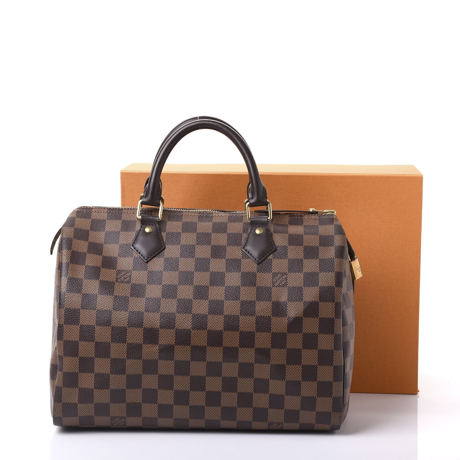 Louis Vuitton Damier Ebene Speedy 30 12 of 12