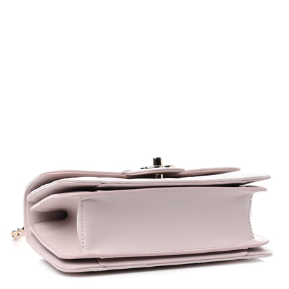 Chanel Calfskin Quilted Coco Lady Flap Light Purple 4 of 9