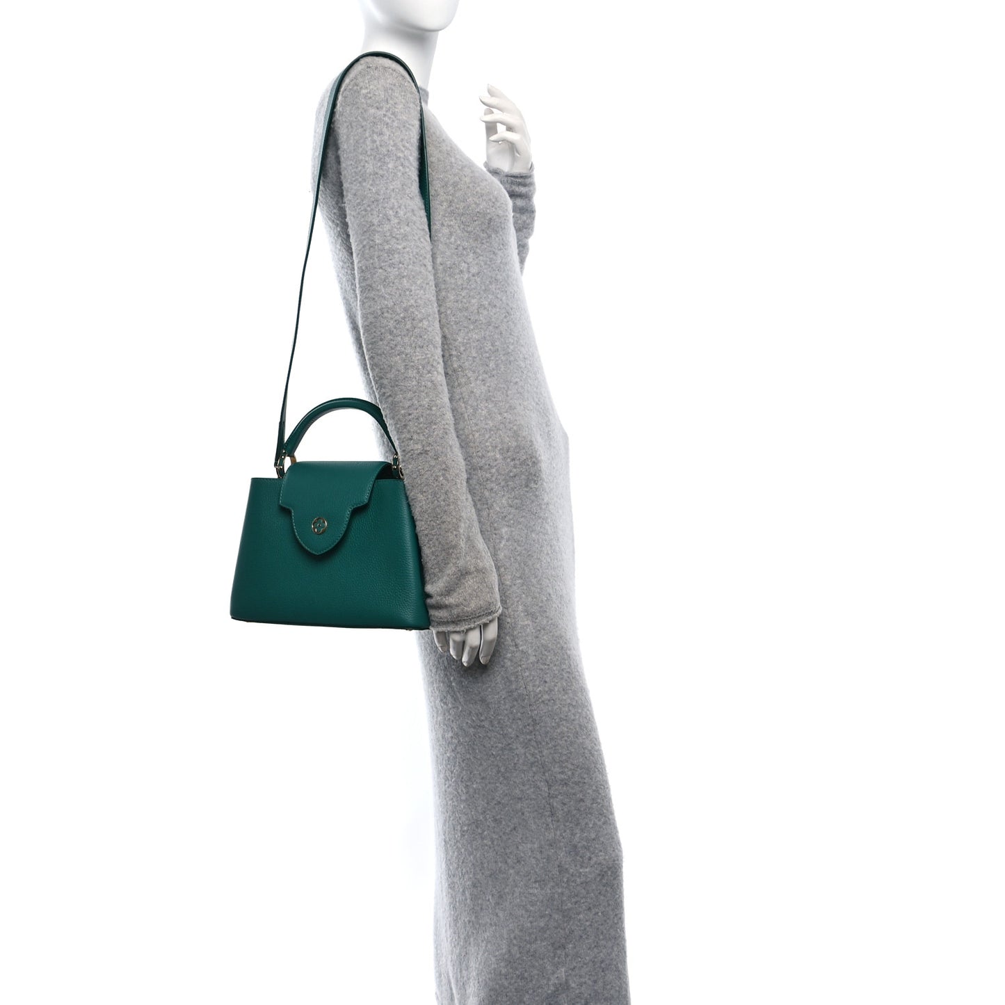 Taurillon Capucines BB Emerald