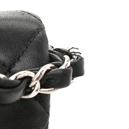 Chanel Lambskin Quilted Medium Double Flap Black 12 of 12