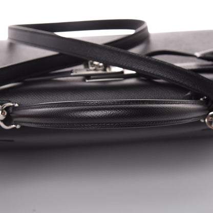 Hermes Epsom Kelly Sellier 32 Black 33 of 35