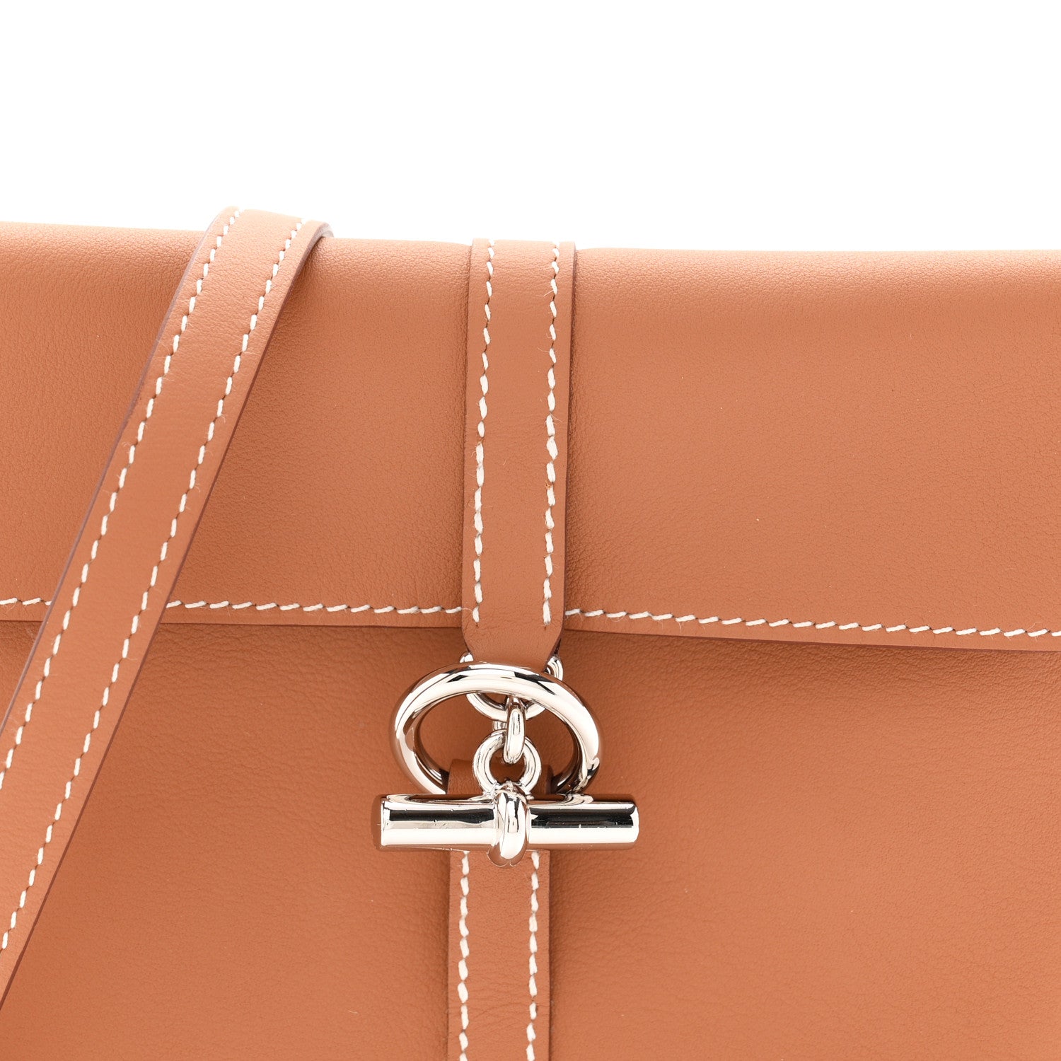 Hermes Swift Glenan To Go Pouch Gold 8 of 11