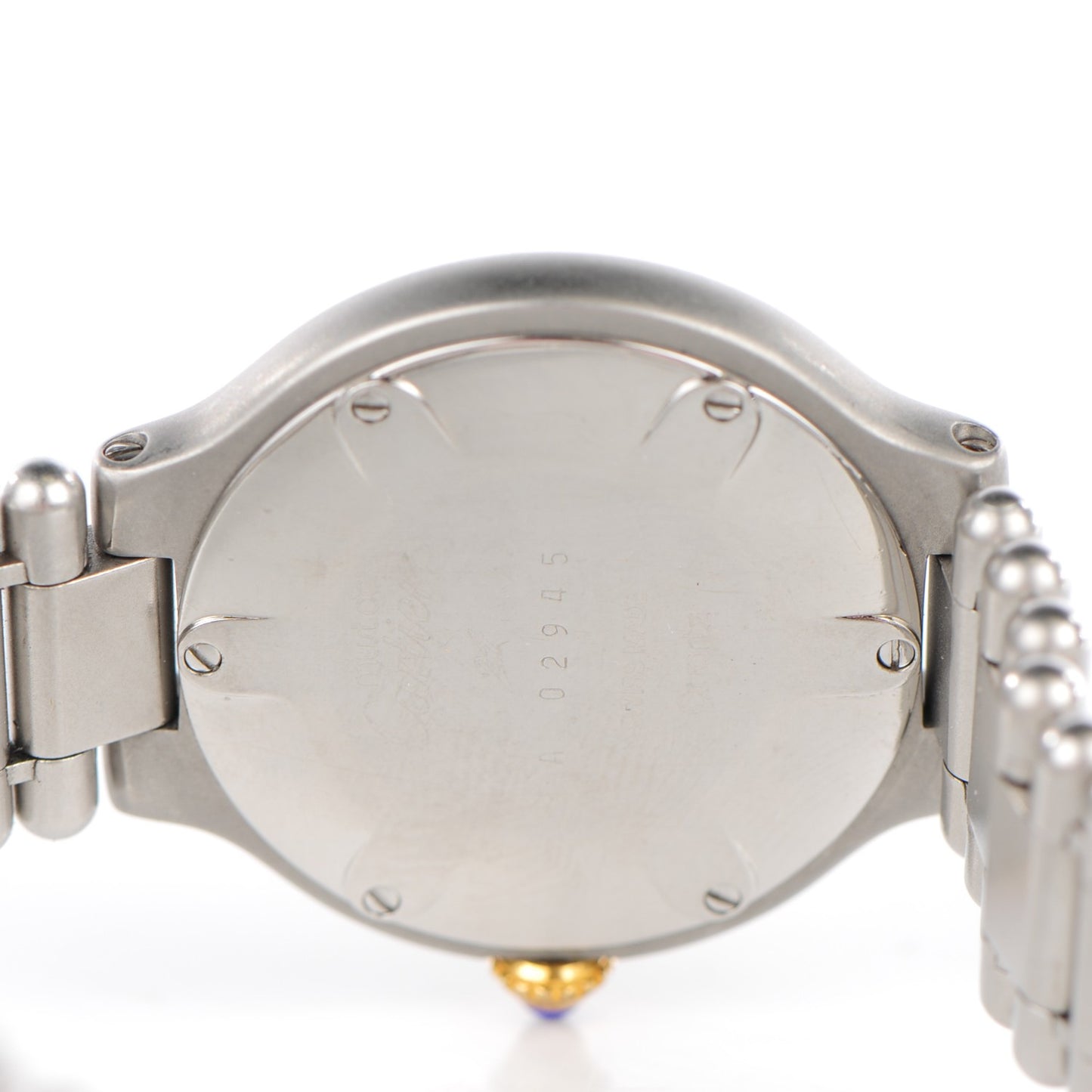 Stainless Steel 18K Yellow Gold 28mm Must De 21 Quartz Watch