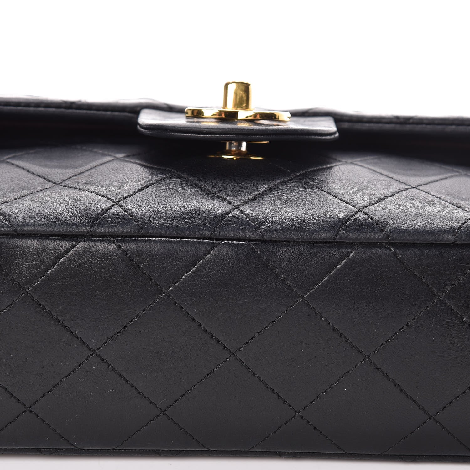 Chanel Lambskin Quilted Small Double Flap Black 13 of 13