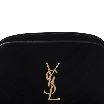 Saint Laurent Velour Matelasse Monogram Lou Belt Bag Black 9 of 9