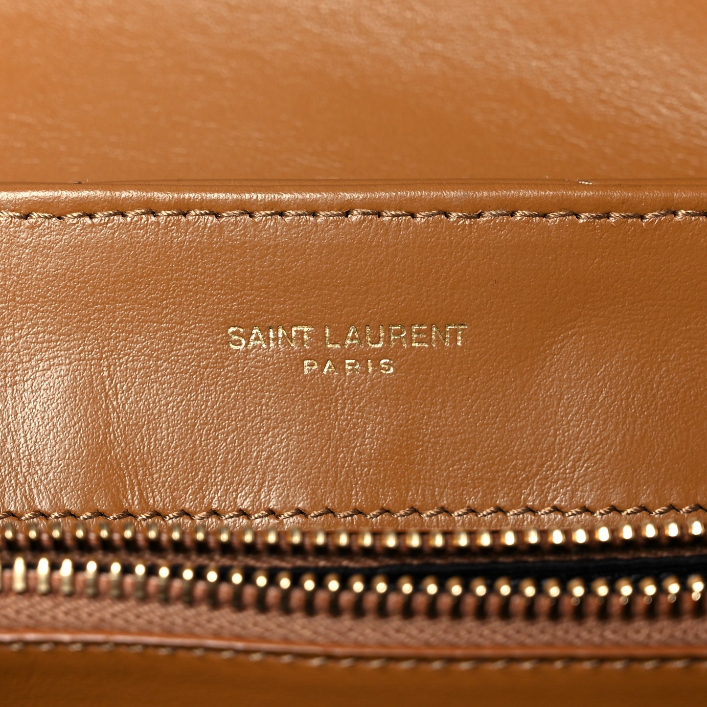 Calfskin Y Quilted Monogram Small Loulou Chain Satchel Dark Natural