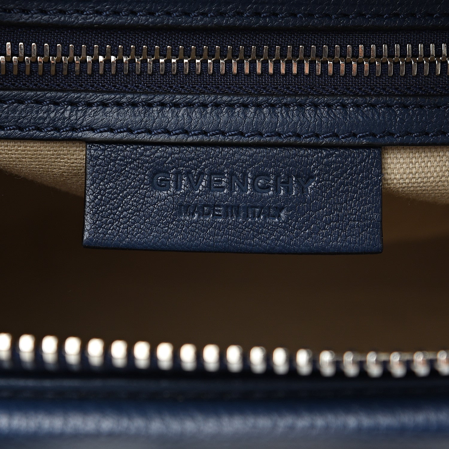 Givenchy Sugar Goatskin Small Antigona Navy 5 of 11