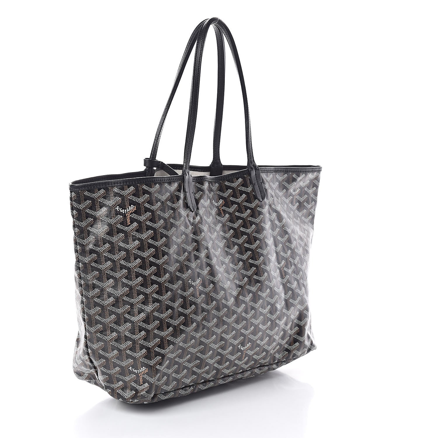 Goyard Goyardine Saint Louis PM Black 3 of 9