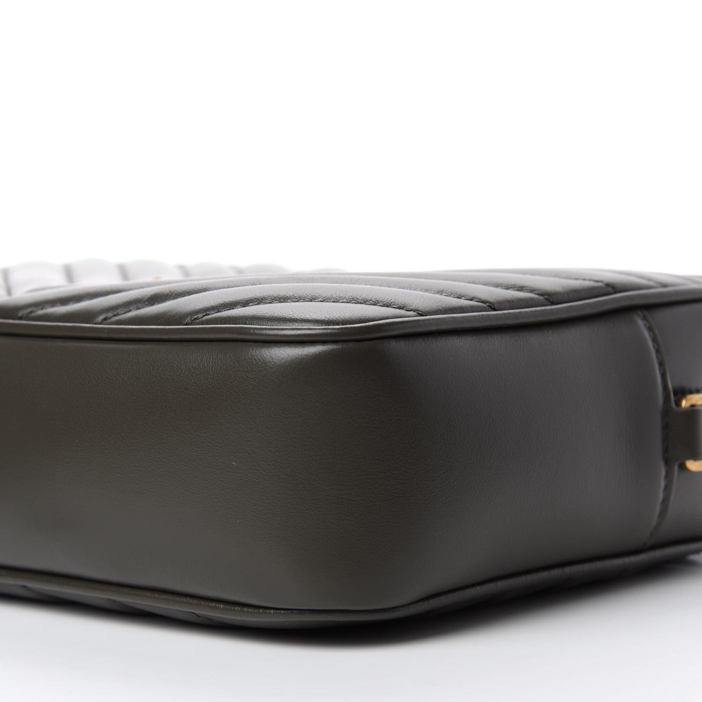 Calfskin Matelasse Monogram Lou Camera Bag Green