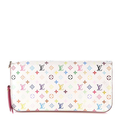 Louis Vuitton Monogram Multicolor Insolite Wallet White Figue 1 of 18