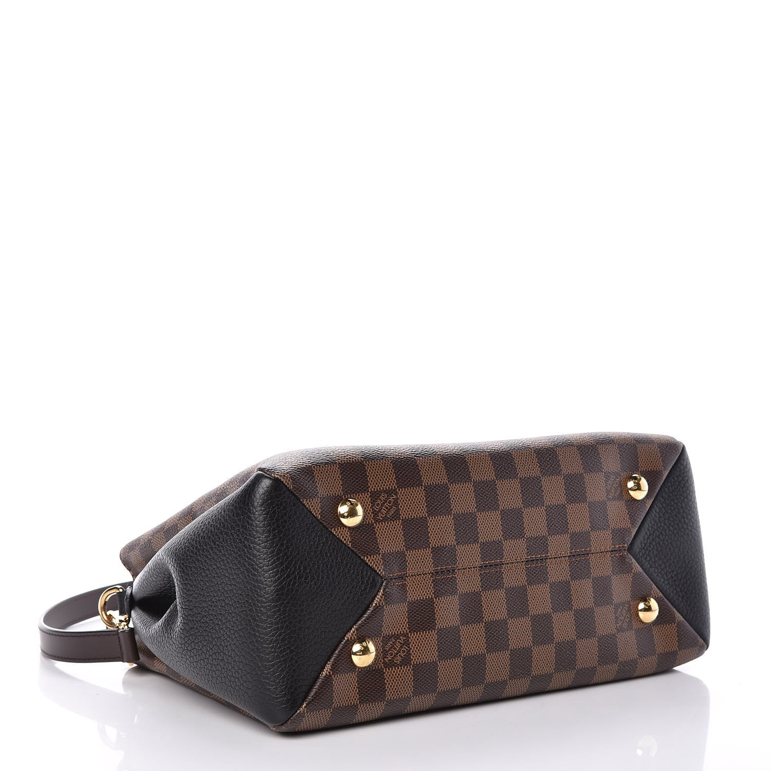 Louis Vuitton Damier Ebene Cuir Taurillon Brittany Black 4 of 11
