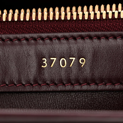 Celine Satinated Calfskin Medium 16 Top Handle Bag Light Burgundy 8 of 13
