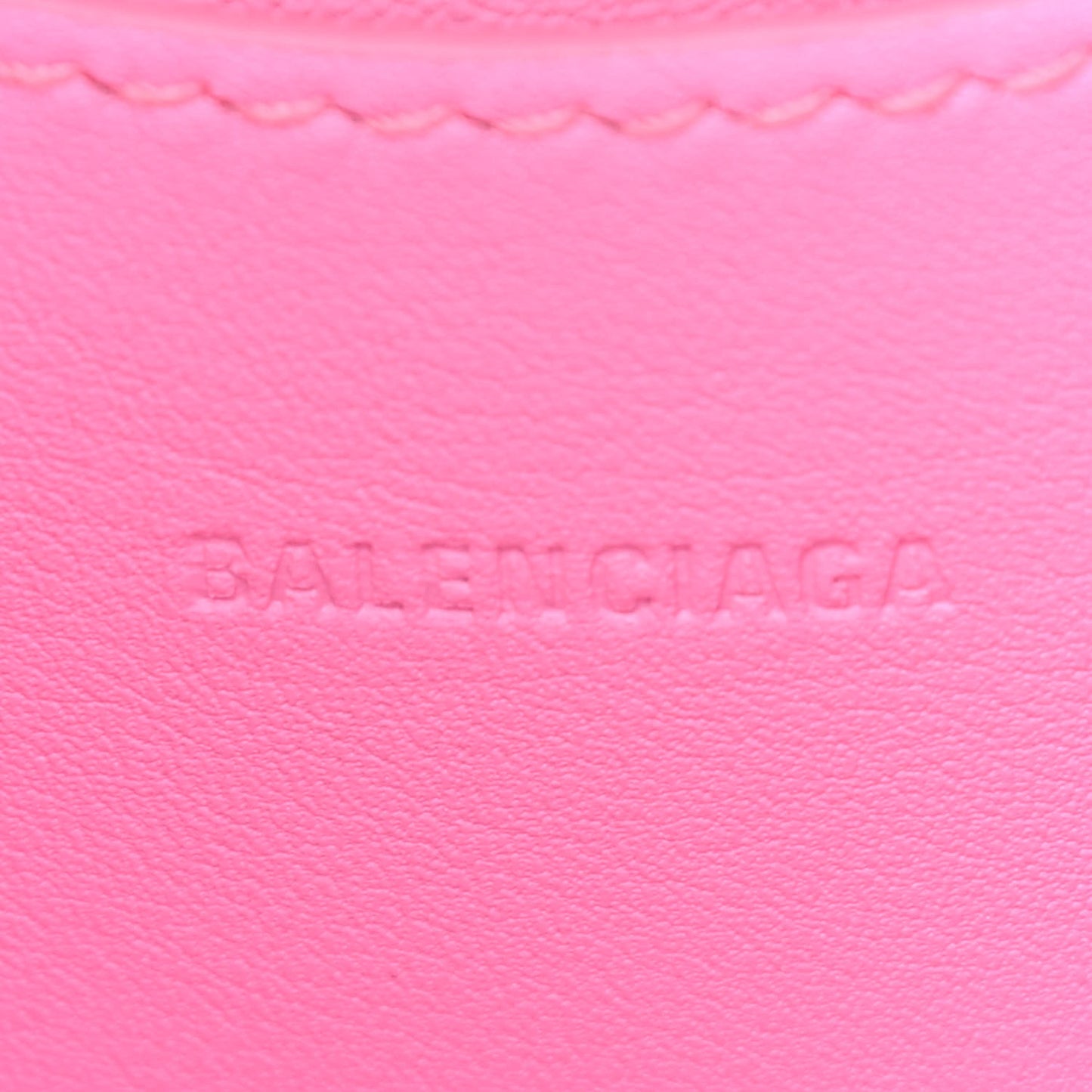 Cake Calfskin Tonal Hardware Mini Neo Classic City Rose