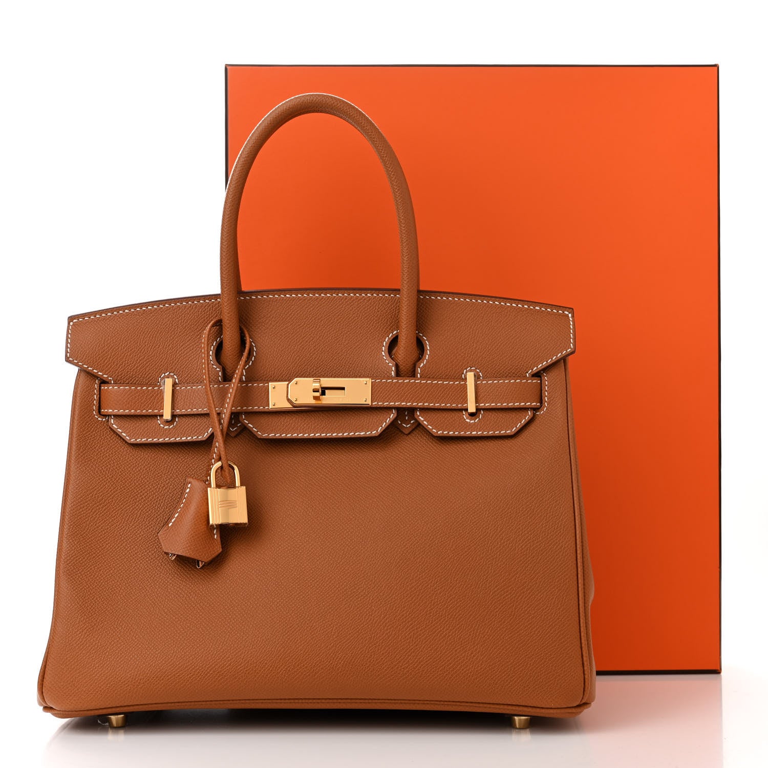 Hermes Epsom Birkin 30 Gold 13 of 13