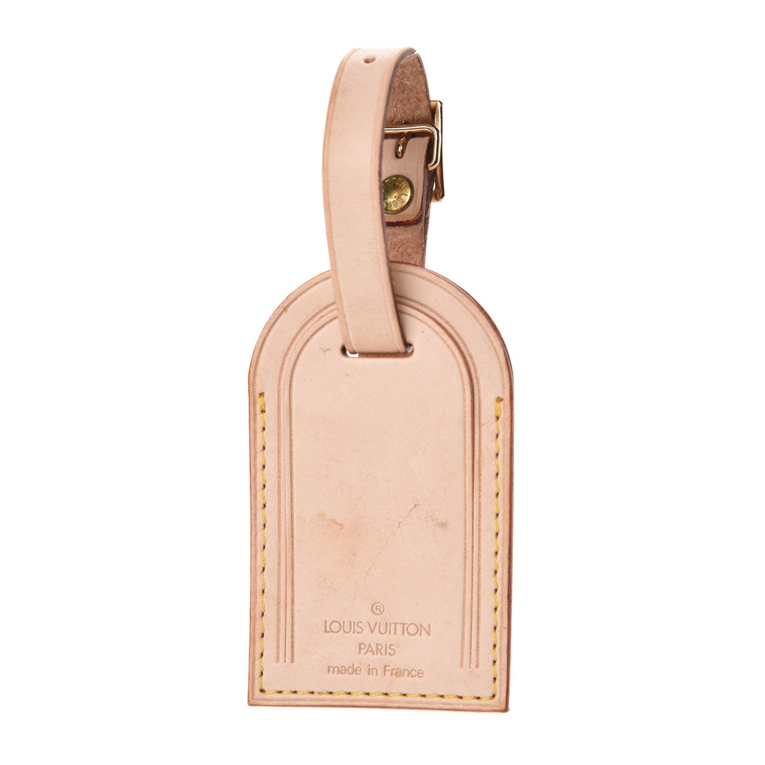 Louis Vuitton Vachetta Luggage Tag 1 of 3