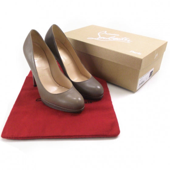 Christian Louboutin Kid Leather New Simple GOA Platform Pumps 35 4 of 7