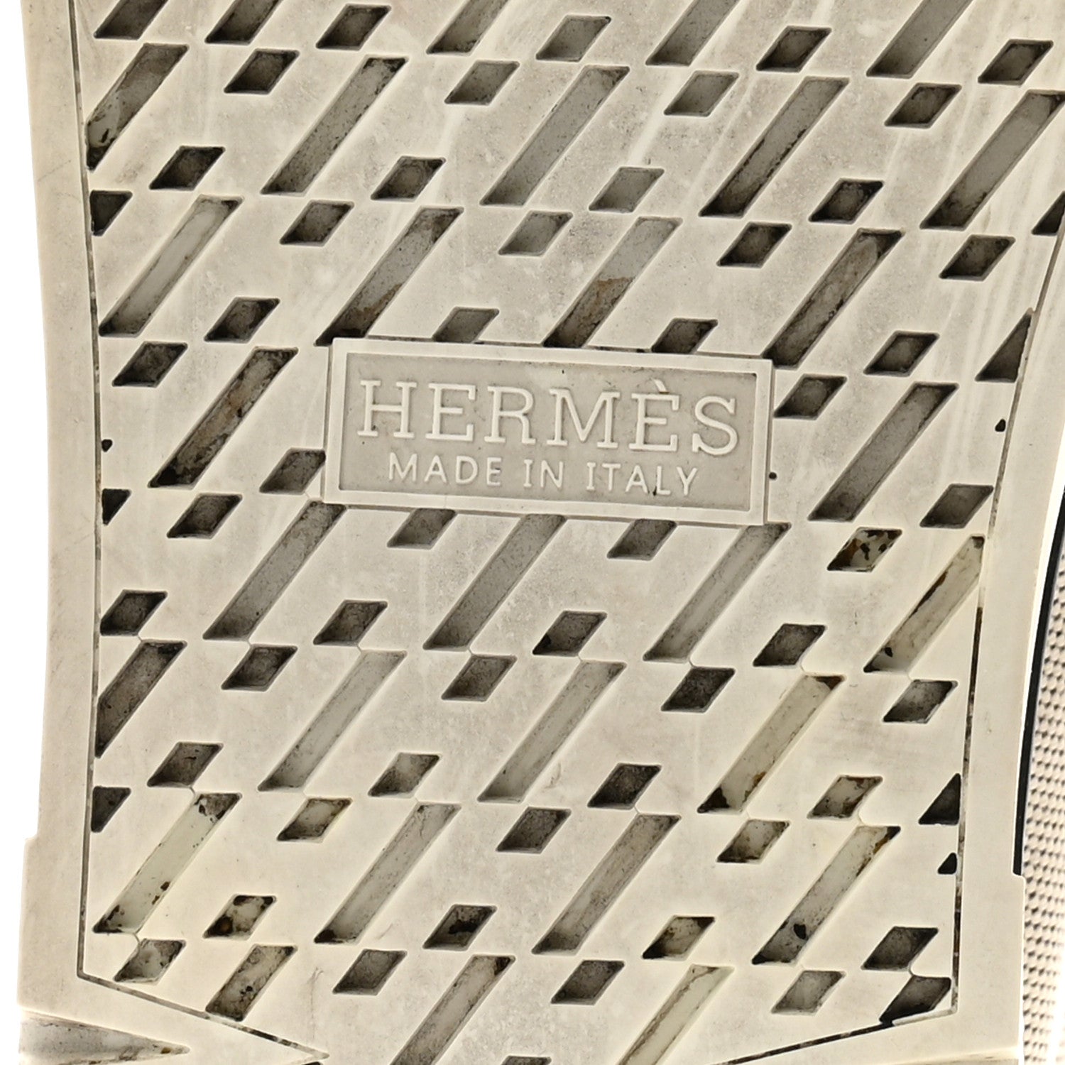 Hermes Canvas Calfskin Womens Voltage Sneakers 38.5 Prunoir Naturel 8 of 10