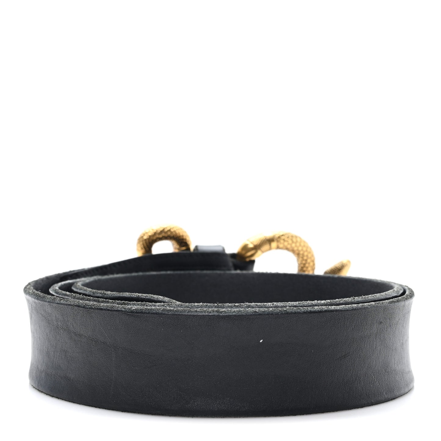 Calfskin Snake Belt 95 38 Black