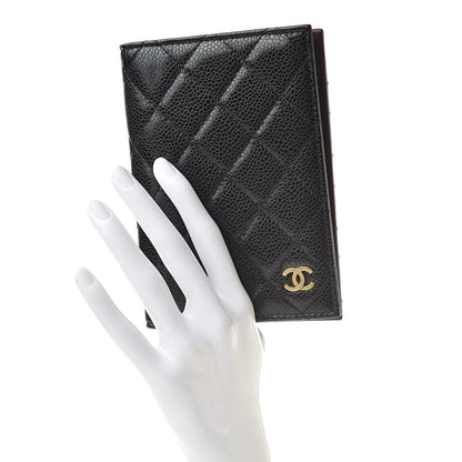 Chanel Caviar Quilted Passport Holder Black 2 of 7