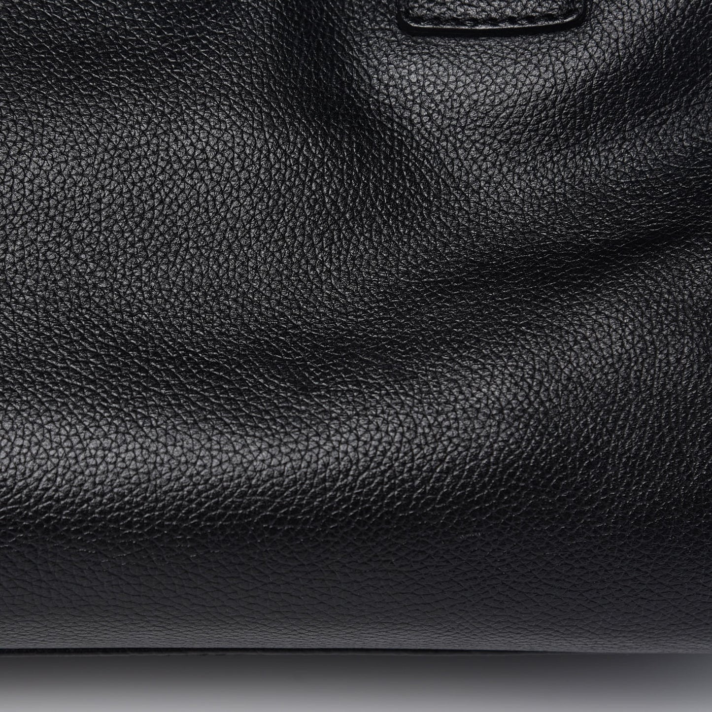 Calfskin Mademoiselle Lock Cerf Shopper Tote Black