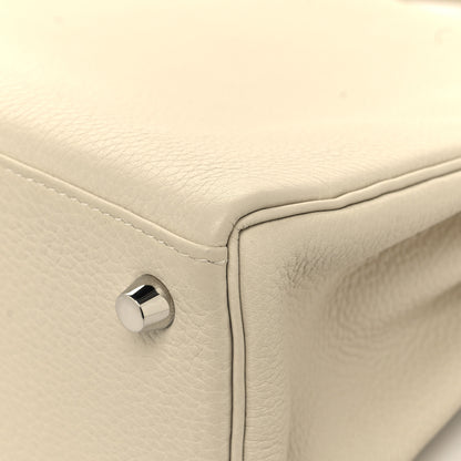 Hermes Togo Kelly Retourne 25 Craie 12 of 13