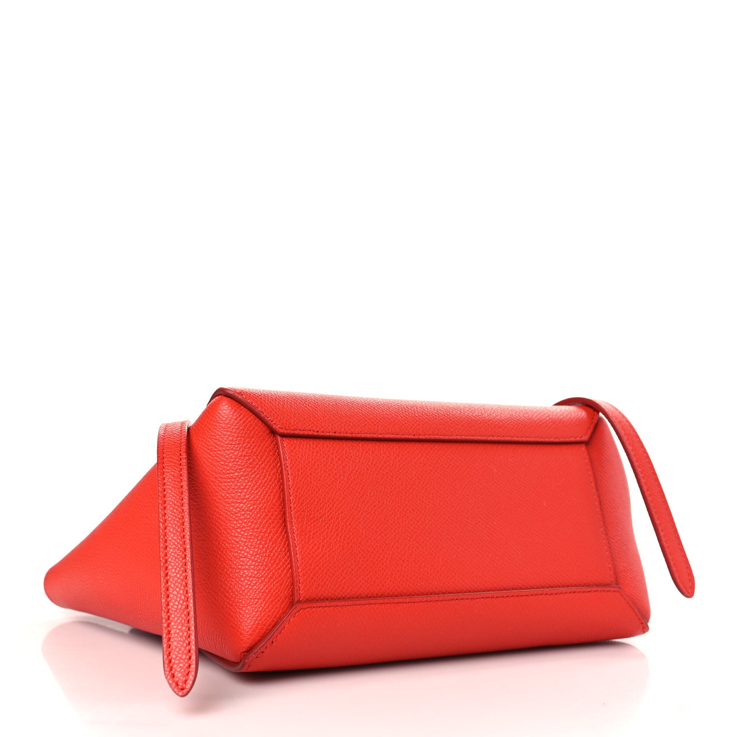 Grained Calfskin Nano Belt Bag Carnelian