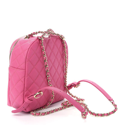 Chanel Caviar Quilted Small CC Day Backpack Pink 2 of 9