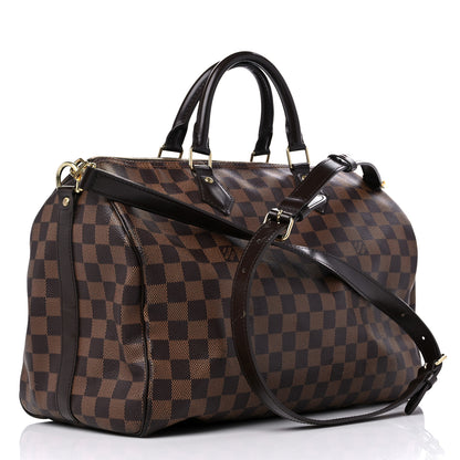 Louis Vuitton Damier Ebene Speedy Bandouliere 35 3 of 16