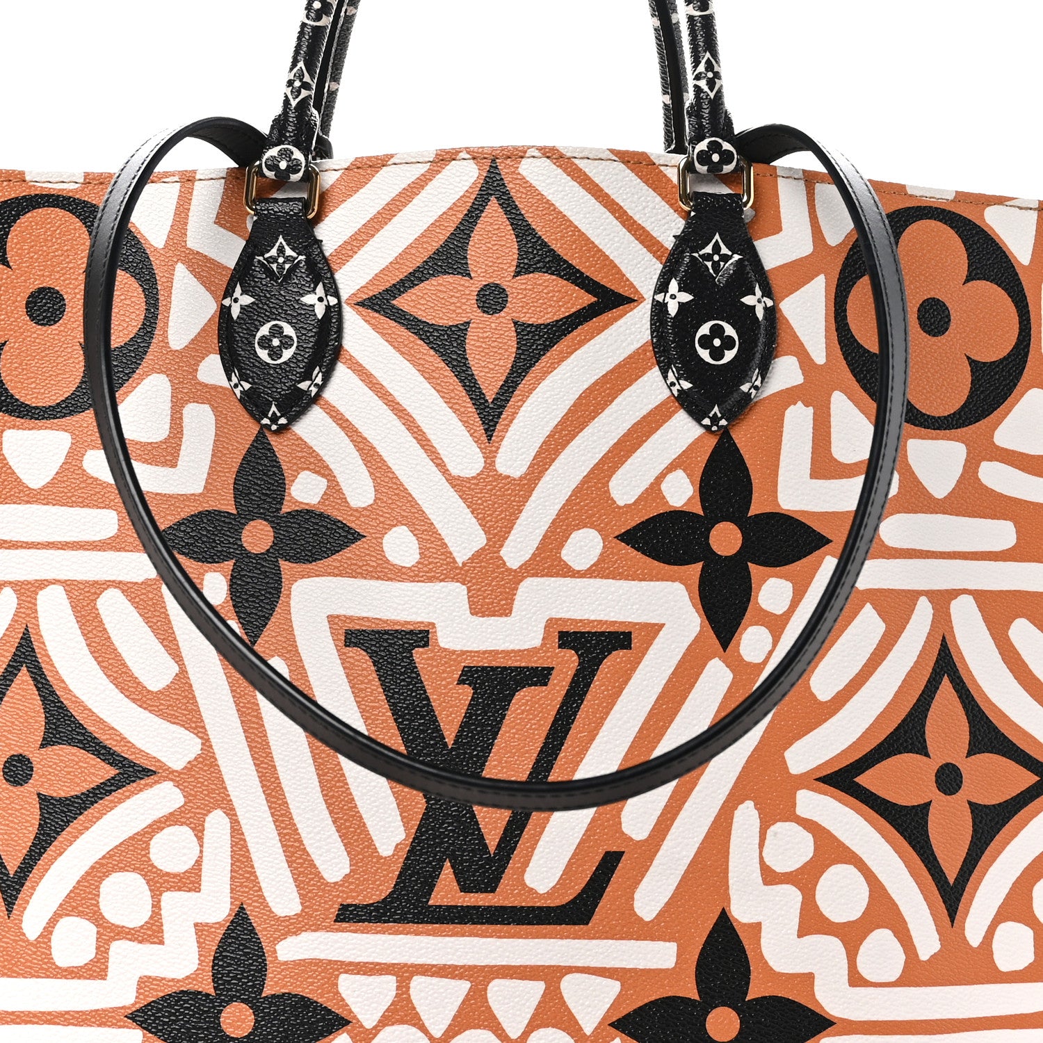 Louis Vuitton Monogram Giant Crafty Onthego GM Crème Caramel 7 of 9