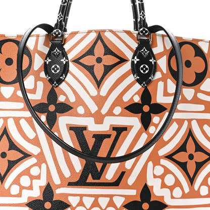 Louis Vuitton Monogram Giant Crafty Onthego GM Crème Caramel 7 of 9