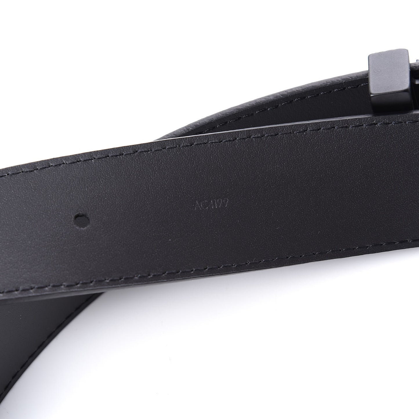 Taiga 35mm LV Initiales Belt 95 38 Black