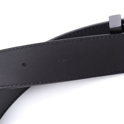Louis Vuitton Taiga 35mm LV Initiales Belt 95 38 Black 5 of 6