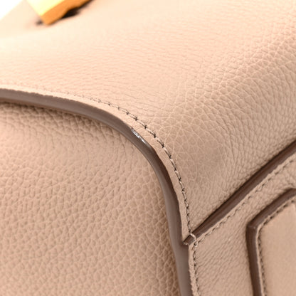 Tom Ford Grained Calfskin Small Padlock Top Handle Beige 10 of 12