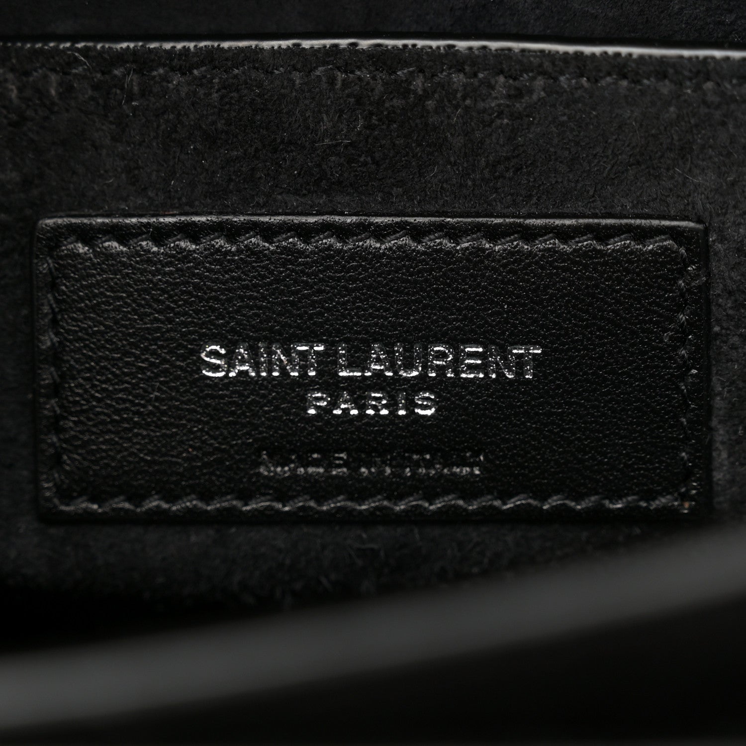 Saint Laurent Calfskin Medium Monogram Sunset Black 7 of 12