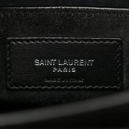 Saint Laurent Calfskin Medium Monogram Sunset Black 7 of 12