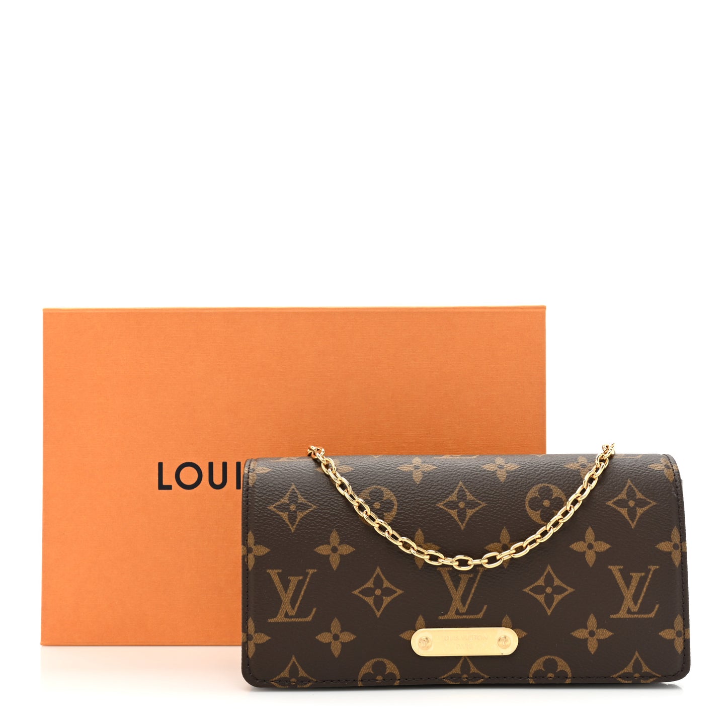 Monogram Lily Wallet On Chain