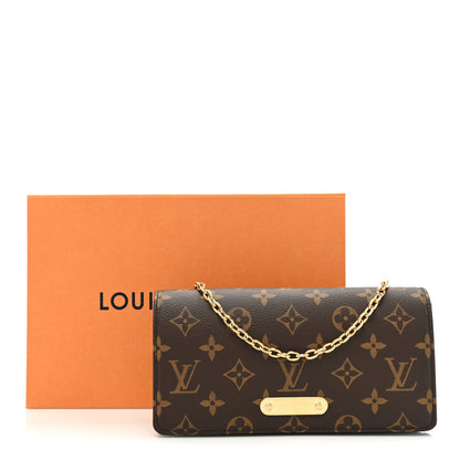 Louis Vuitton Monogram Lily Wallet On Chain 9 of 9