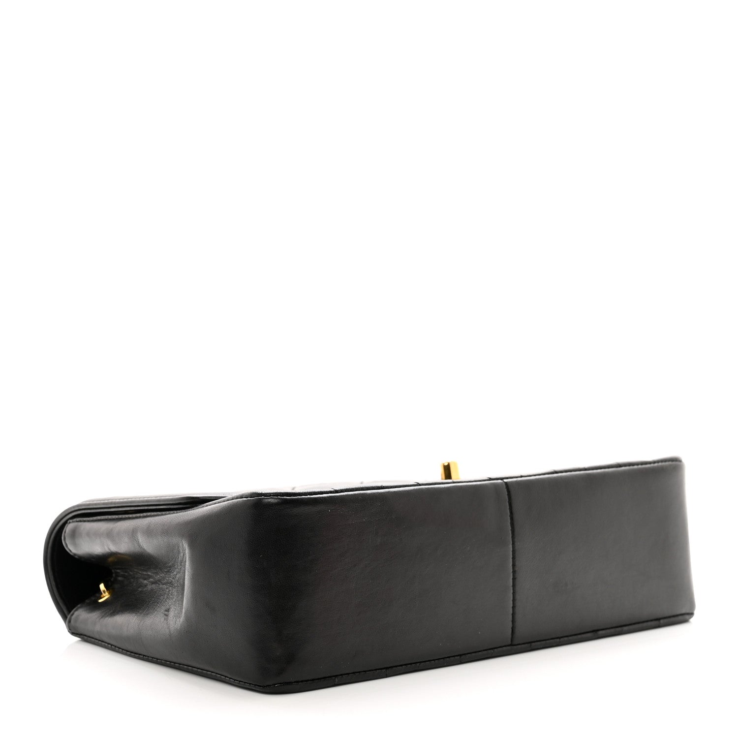 Chanel Lambskin Quilted Medium Single Flap Black 4 of 10