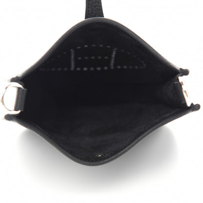 Hermes Taurillon Clemence Evelyne TPM Black 5 of 10