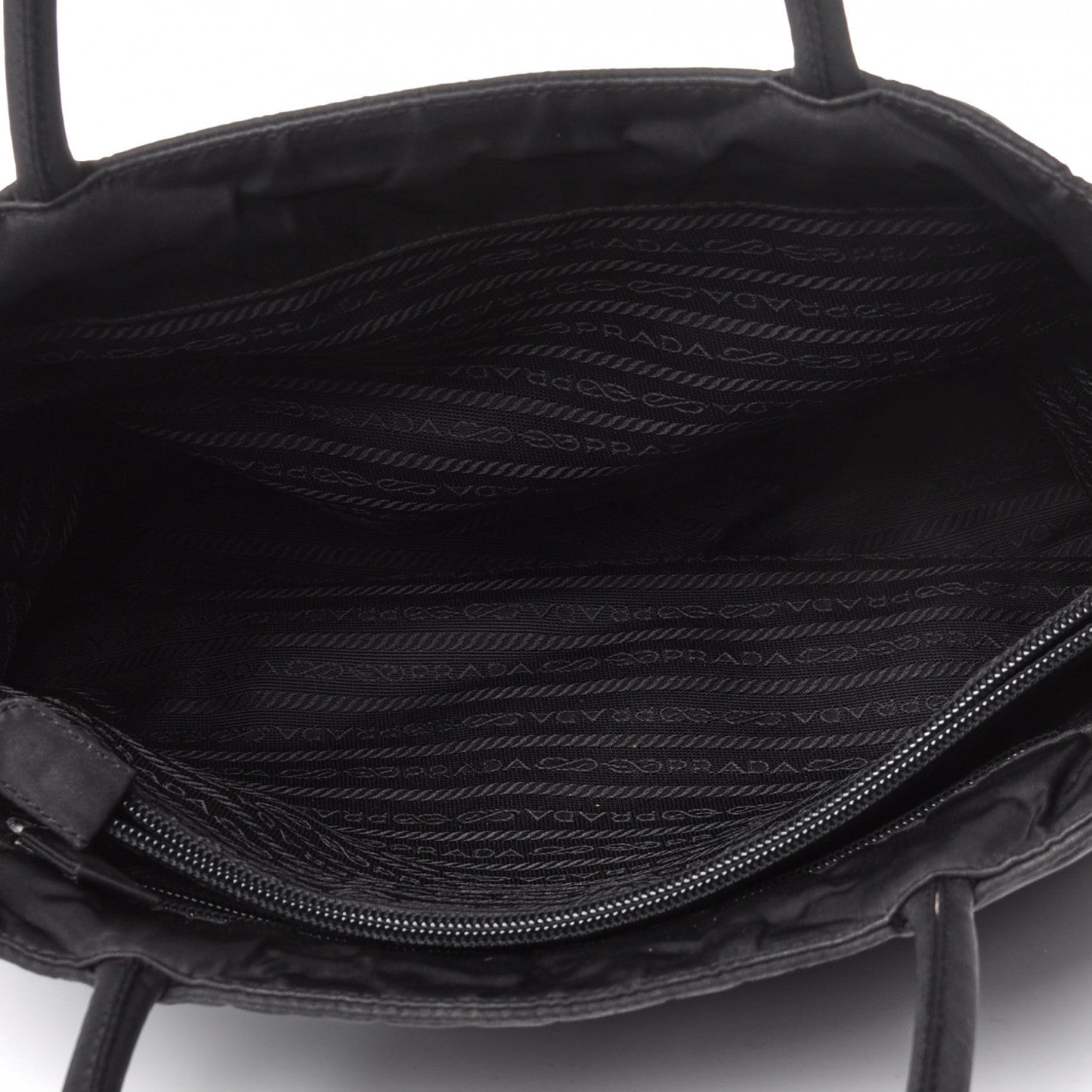 Prada Tessuto Nylon Tote Black 4 of 4