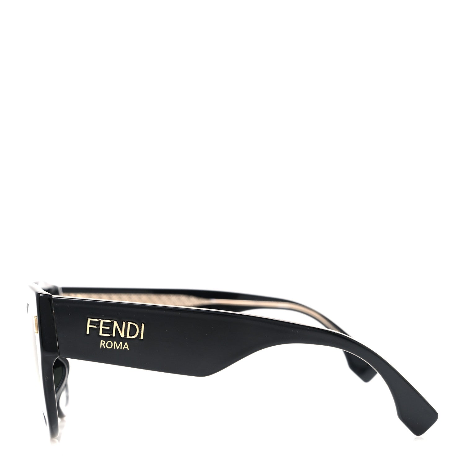 Fendi Acetate Cat Eye Sunglasses FF0452/F/S Black 3 of 7