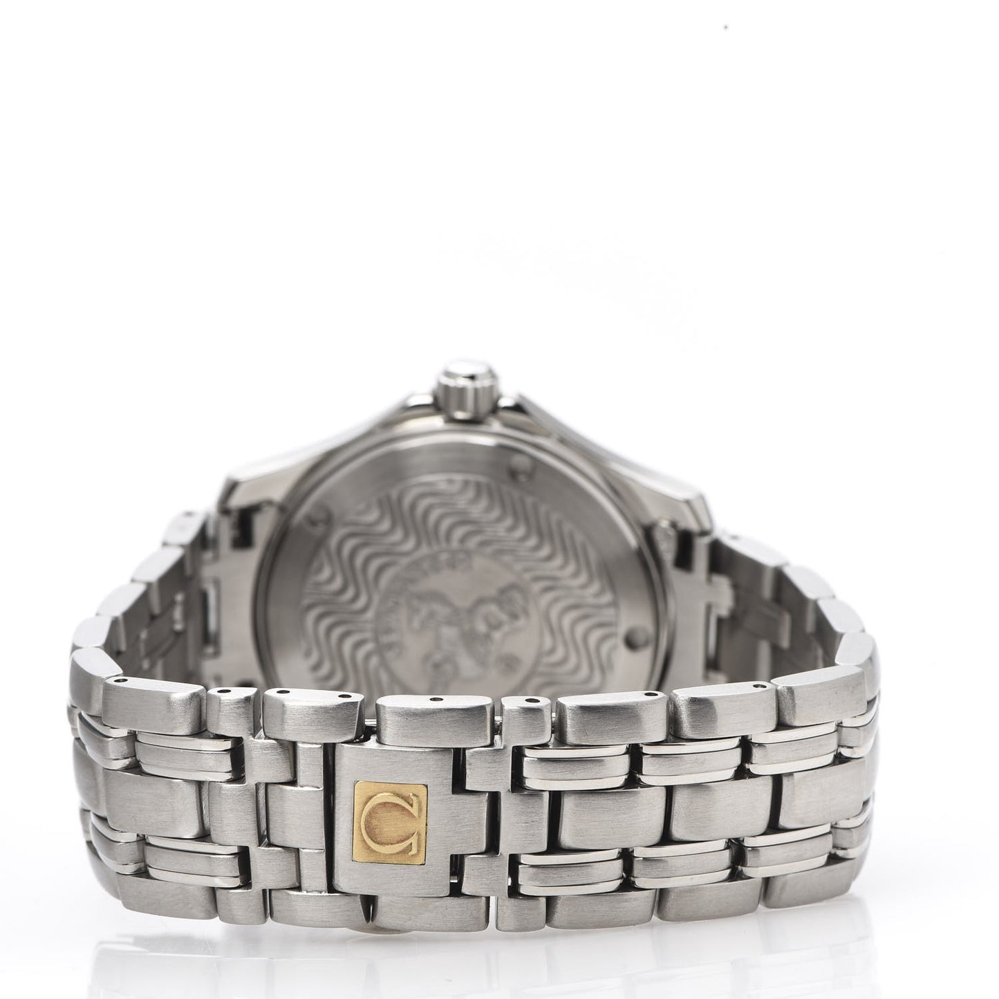 Stainless Steel 36mm Seamaster Quartz Watch White 2511.21
